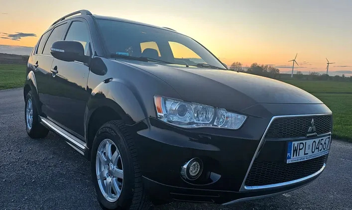 mitsubishi dobrzyń nad wisłą Mitsubishi Outlander cena 33000 przebieg: 285455, rok produkcji 2010 z Dobrzyń nad Wisłą